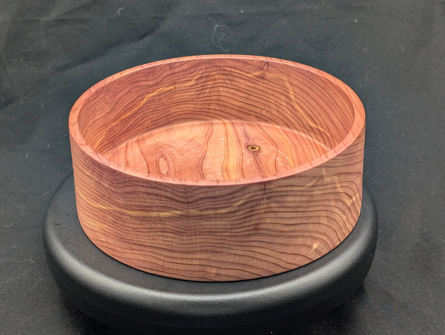 Eastern Red Cedar Flat Bottomed Bowl