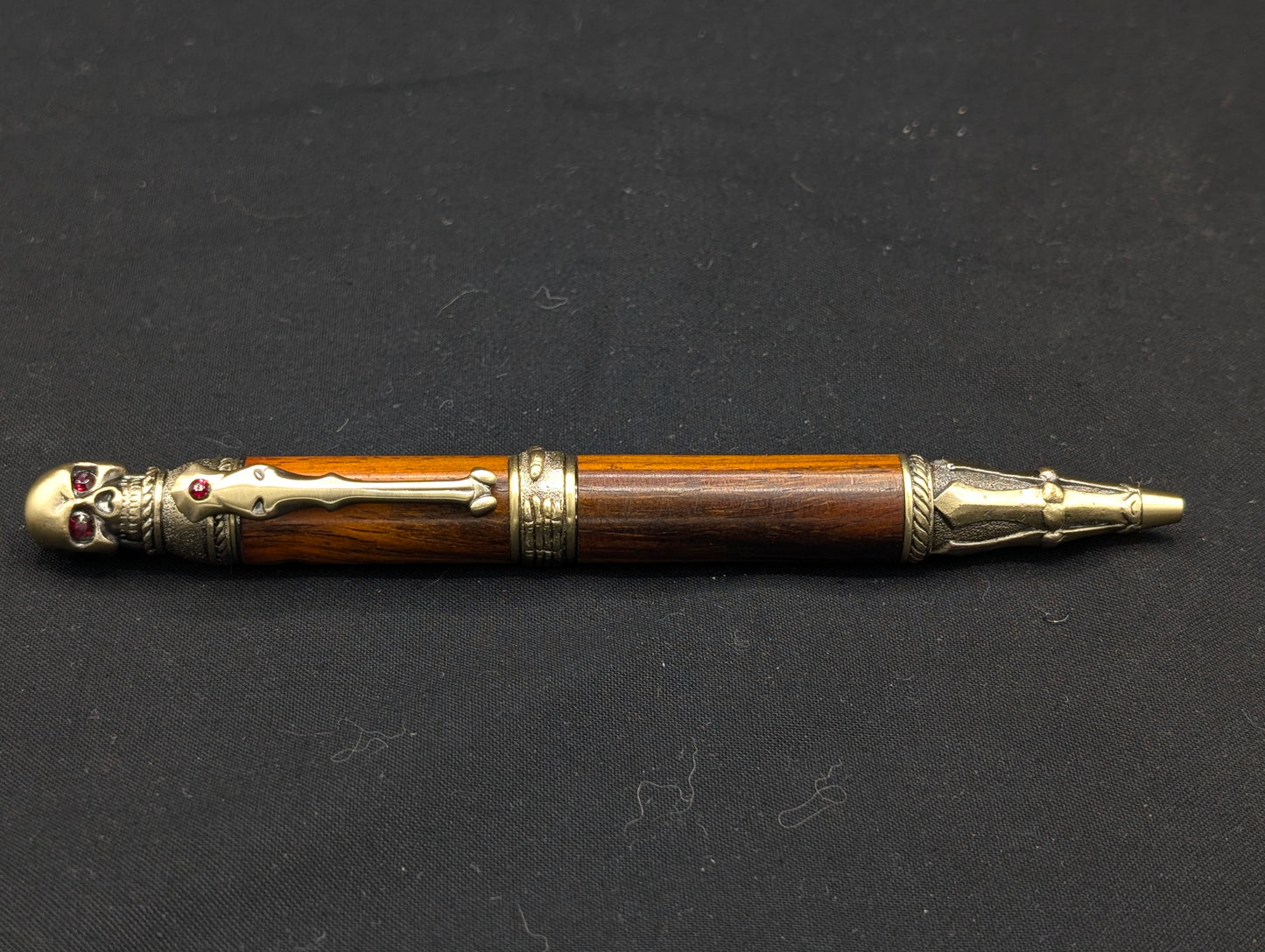 Skull Pen in Cocobolo