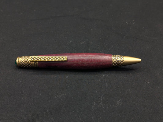 Celtic Pen in Purpleheart