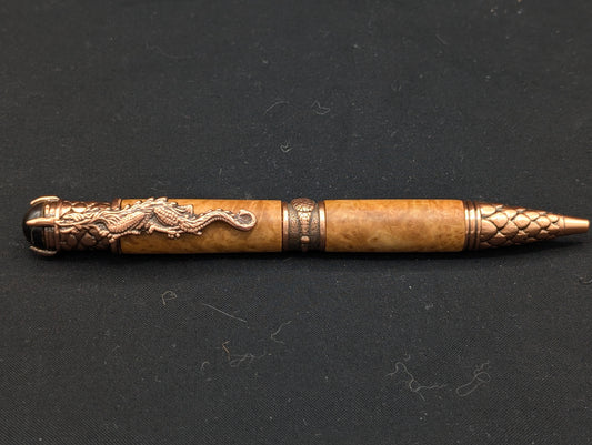 Dragon Pen in Red Mallee Burl