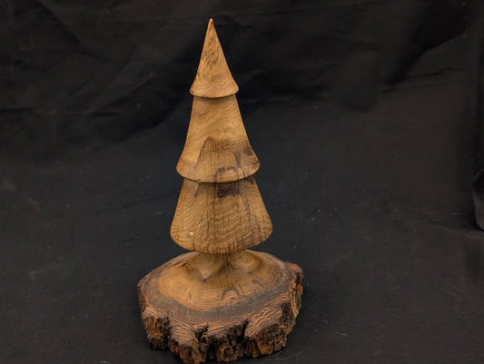 Natural Base Oak Christmas Tree